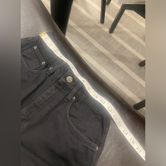 Ksubi Women’s Playback Noir High Waisted Relaxed Straight Leg Jeans 25 Black - Picture 11 of 13